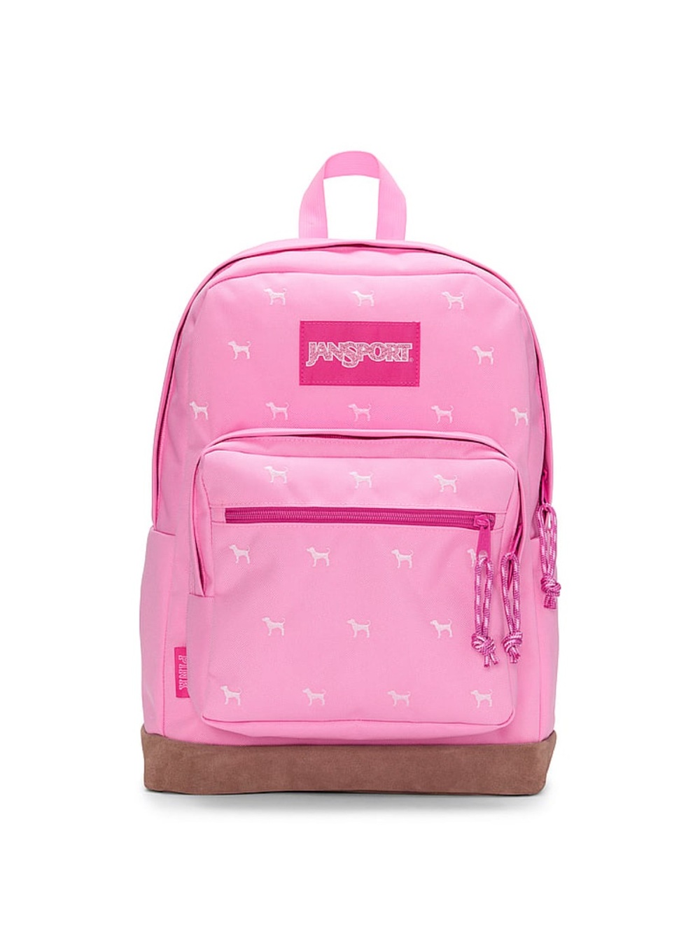 New Victoria’s Secret PINK x Jansport Right Pack Backpack School Bag Pink Dog